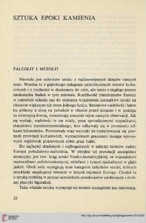 Sztuka epoki kamienia