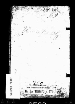 Gerichtshandelsbuch von Göppersdorf (bei Rochlitz)