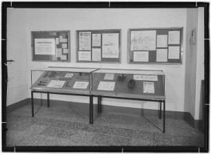 Friedrich-Gottlob-Keller Gedenkstätte in Krippen. Ausstellungsraum - Teilansicht