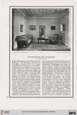 Offenbarung der Schönheit
