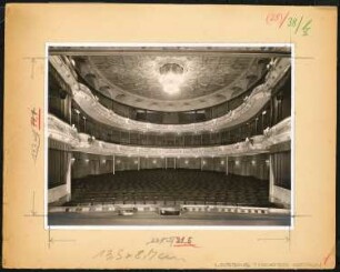 Lessing Theater, Berlin: Ansicht Zuschauerraum