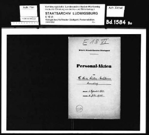 Müller-Eschborn, Heinz, Dr.; Dramaturg; ausgesch.: 1940