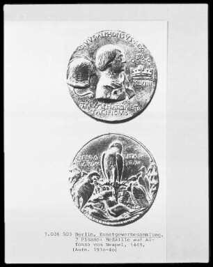 Medaille auf König Alfons von Neapel