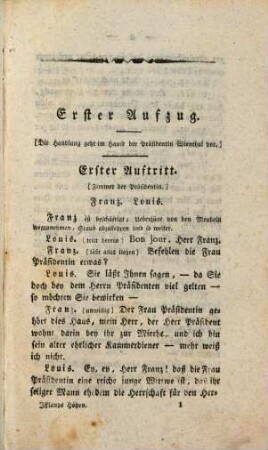 Die Höhen : Ein Schauspiel in fünf Aufzügen