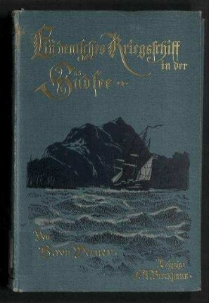 Ein deutsches Kriegsschiff in der Südsee