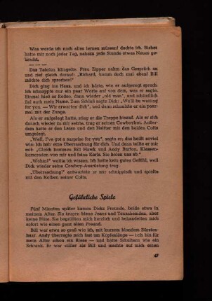 Gefährliche Spiele