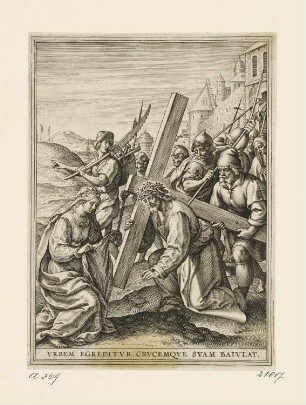 Kreuztragung Christi, aus: "Passion Christi"