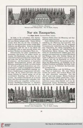 30: Nur ein Hausgarten