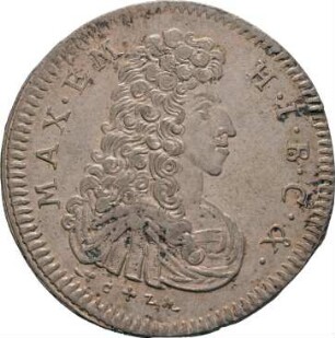 Münze, 1/2 Guldentaler (30 Kreuzer), 1692