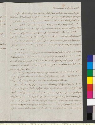 Brief von Meyer, Johann Heinrich an Goethe, Johann Wolfgang von