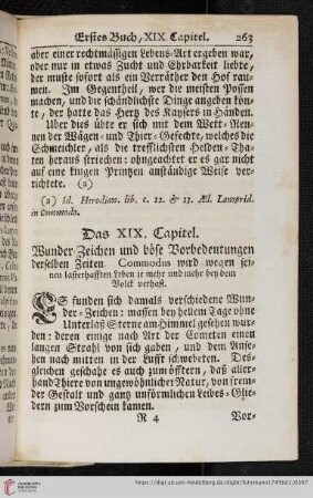 Das XIX. Capitel