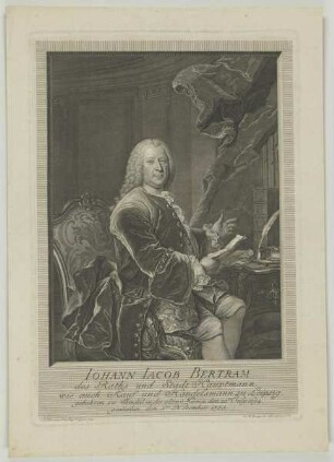 Bildnis des Iohann Iacob Bertram