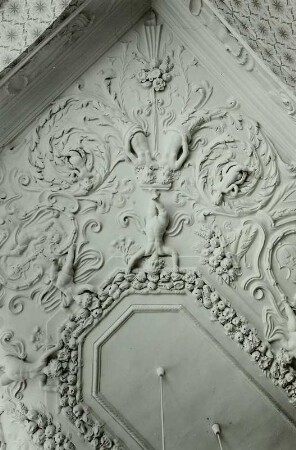 Schloß Großkmehlen, Stuckdecke
