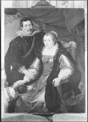 Rubens, Peter Paul. Schule: Ehepaar (oder: Bildnis eines Ehepaares), GKI 7598.