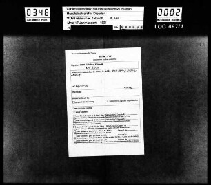 Wildschäden und die von einigen Untertanen darüber geführten Beschwerden, Bd. 1