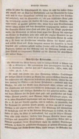 267-269 Kirchliche Literatur