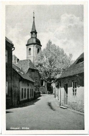Ortrand. Kirche