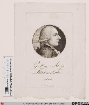 Bildnis Gallus Aloysius Caspar Kleinschrod