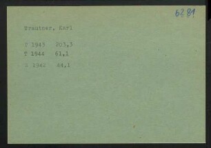 Trautner, Karl