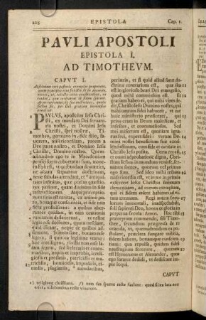 228-232, Pauli Apostoli Epistola I ad ...