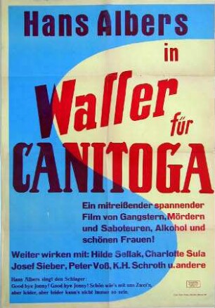 Wasser für Canitoga