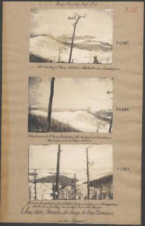 Blick vom Lingekopf auf Unterhütten, Sembrevoir Eichenrain, Schwarzenberg Faudé Immerlinskopf Buchenkopf, Rabenbühl, Bressoir