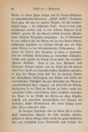 Kossak ein - Gourmand