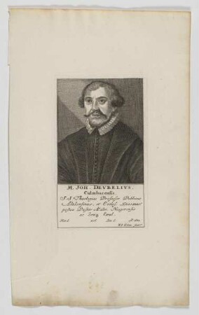 Bildnis des Joh. Devbelivs