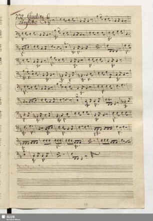 732. Cavatina: Amor non sò che sia / Paisiello, G.
