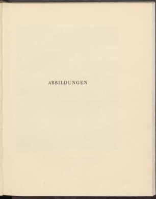 Abbildungen [Taf. I - XCVI]