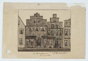 Kiel - Schuhmacherstrasse, Haus Nr. 24 und 22
