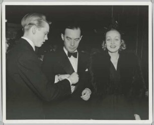 Marlene Dietrich und Erich Maria Remarque (Los Angeles, 1939) (Archivtitel)