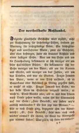 Schwänke des Hebel'schen Rheinländischen Hausfreundes : (1808 - 1831) ; mit allen spaßhaften Geschichten vom Zundelfrieder, rothen Dieter und Heiner ; in zwei Theilen, mit 120 Abbildungen, 2