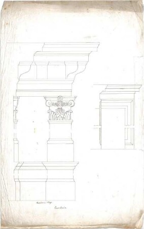 Stegmann, Carl von; Italien; Bauaufnahmen - Architektur (Details)