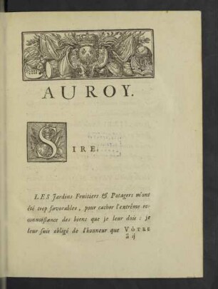 Au Roy.
