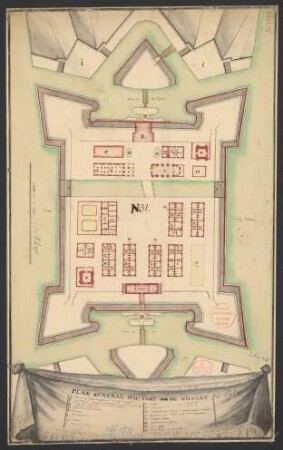 Plan general du Fort de Nievlet