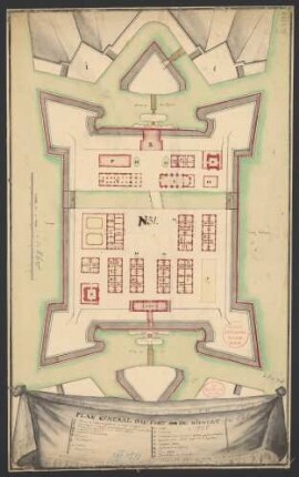 Plan general du Fort de Nievlet