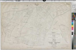 Meiningsen (Soest), Zusammenlegung Meiningsen, Bl.2 Urkarte I Meiningsen Flur 9