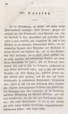 146-157 XIV. Vortrag