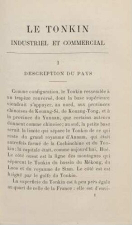 Description du pays