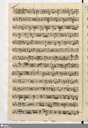 731. Cavatina: Giovinetta semplicette / Paisiello. G.