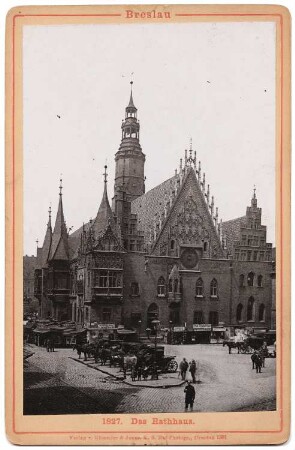 Rathaus, Breslau: Ansicht