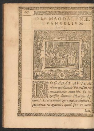 Die Magdalenae, Evangelium Lucae 7.