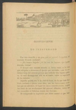 Capítulo LXVIII - Lo inesperado