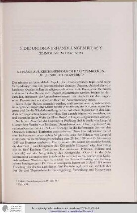 5. Die Unionsverhandlungen Rojas y Spinola und dem Mainzer Konvertitenkreis