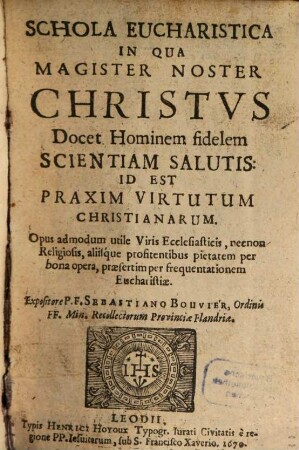 Schola eucharistica