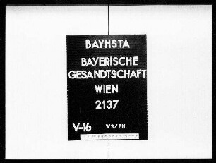 Verlassenschaften, Generalia