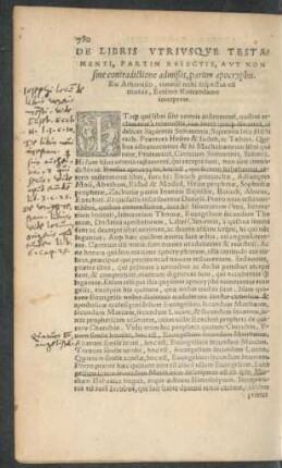 De Libris Utriusque Testamenti, Partim Reiectis ...