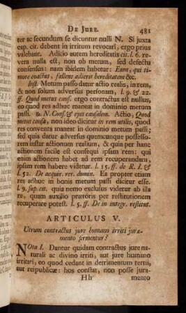 481-487, Articulus V