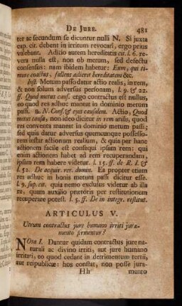 481-487, Articulus V